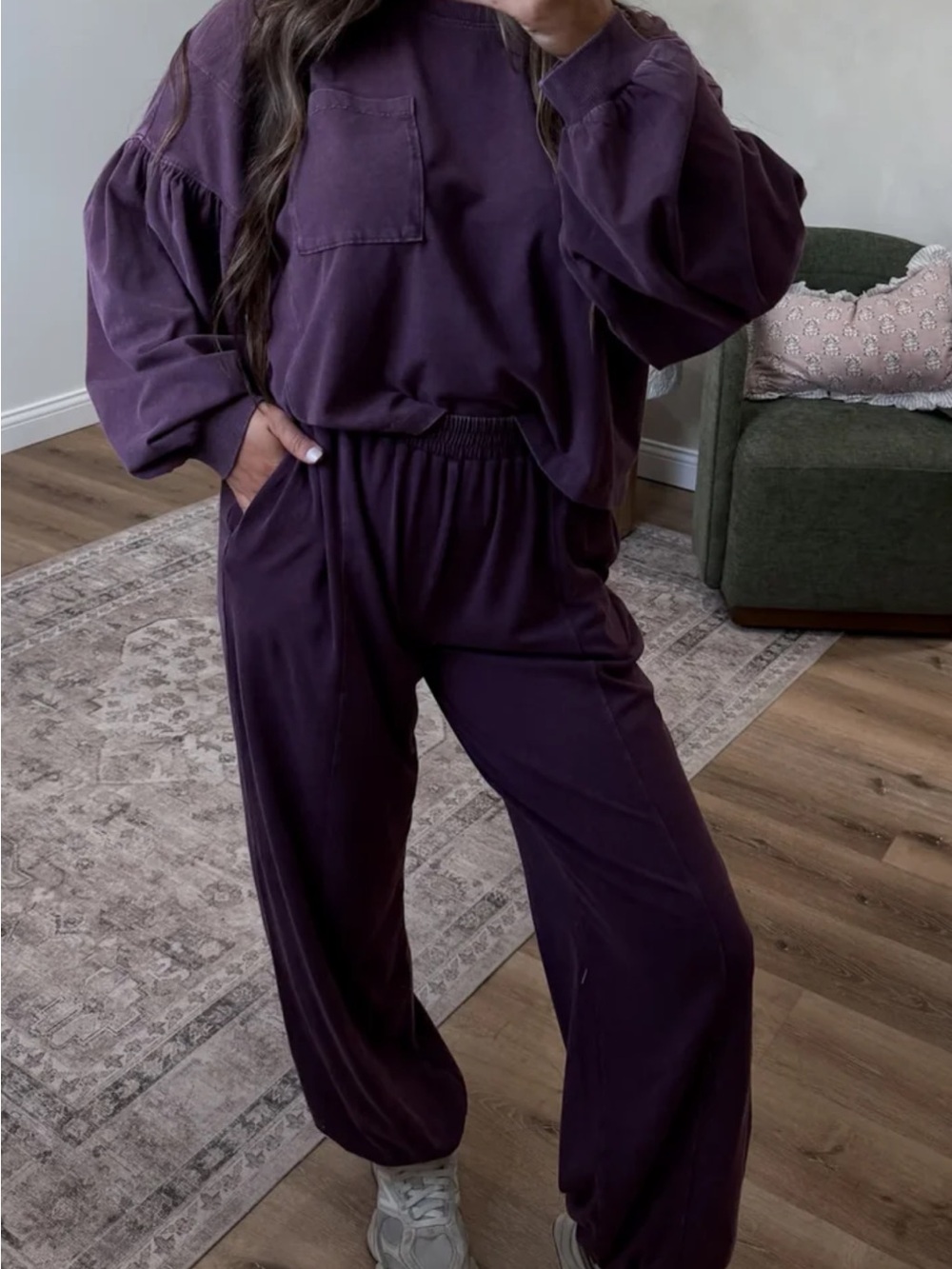 Double Zero Maroon Kids Two-Piece Pajama Set